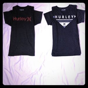 Two men’s Hurly shirts